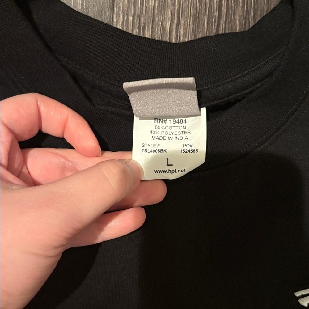 Tesla Black Crewneck Sweater - Picture 3 of 5